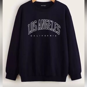Navy Los Angeles Sweater